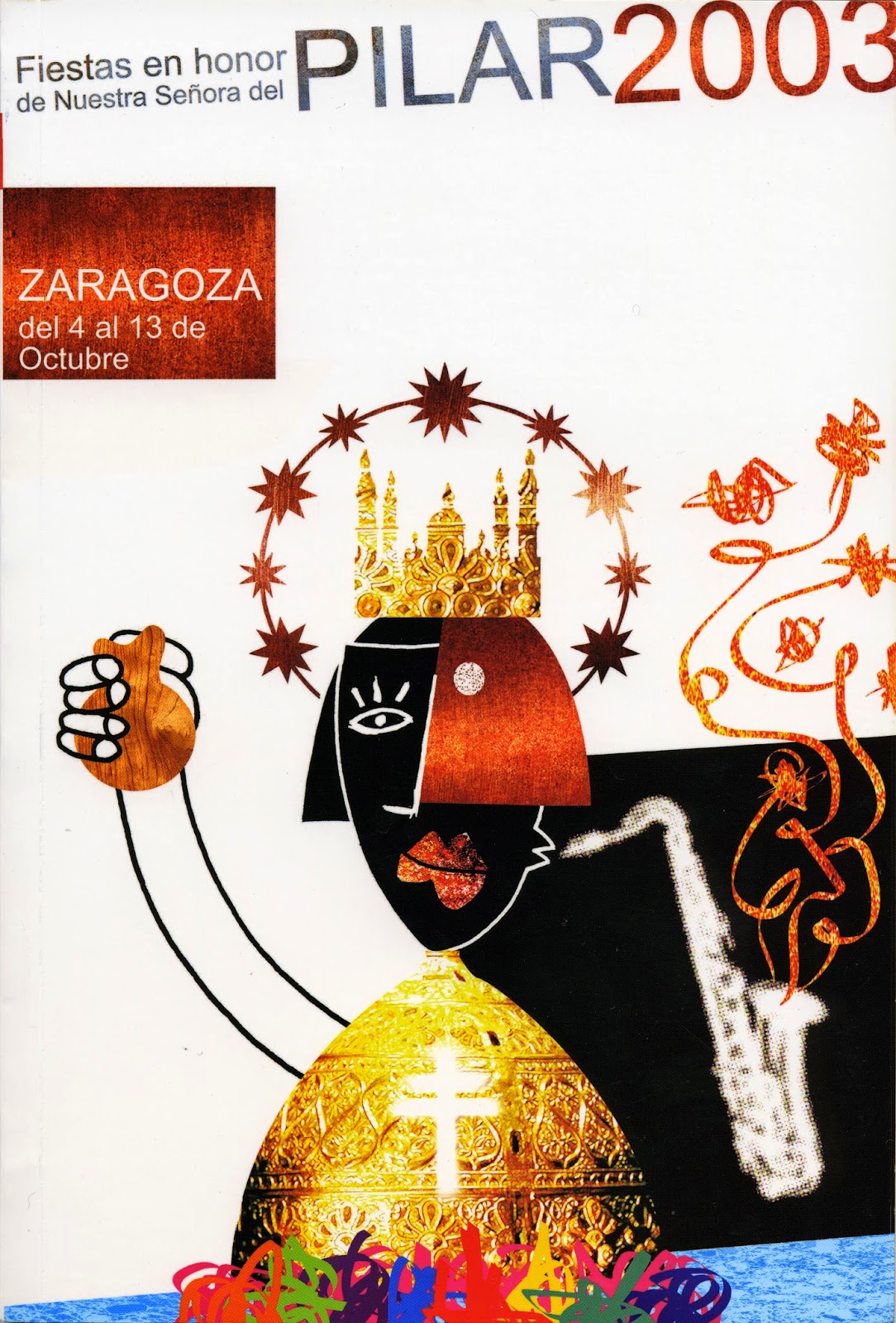 Fiesta patronales en honor de Nuestra Señora del Pilar 2003 Zaragoza